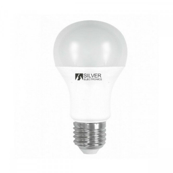 Bombilla LED Esférica Silver Electronics 980527 E27 15W Luz cálida