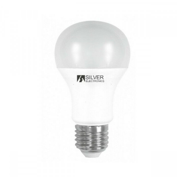 Spherical LED Light Bulb Silver Electronics 980527 E27 15W Warm light