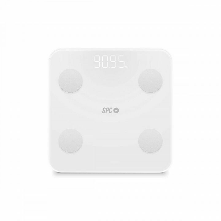 Digitale Personenwaage SPC ATENEA FIT 3 Weiß Verre trempé 180 kg 150 kg 1,5 Kg