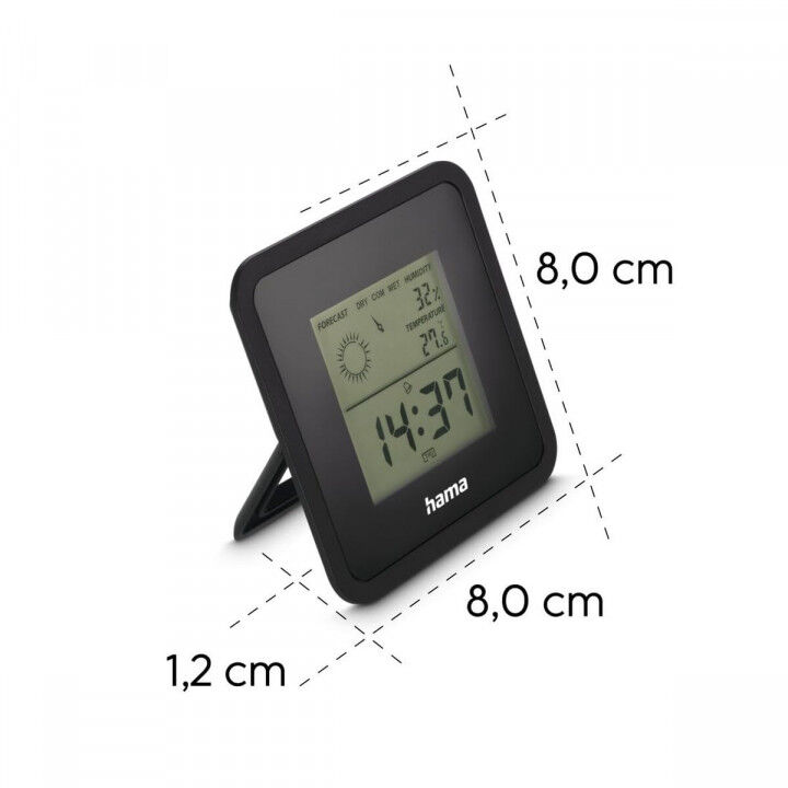 Stazione Meteorologica Multifunzione Hama 00185890 Nero