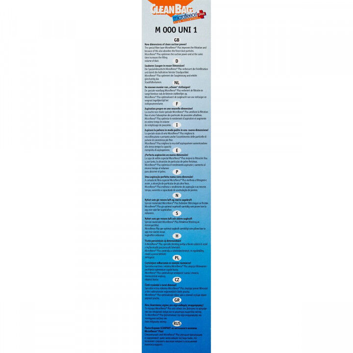 Reservezak voor Stofzuiger Scanpart M 000 UNI 01