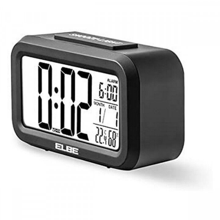 Reloj Despertador ELBE RD-668 Negro 4,4"