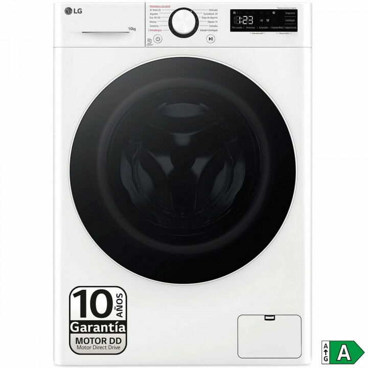 Lavadora LG F4WR6010A0W 60 cm 1400 rpm 10 kg