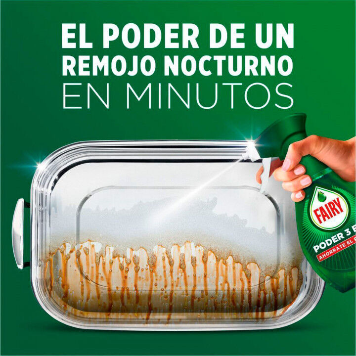 Liquid Dishwasher Fairy PODER 3 EN 1 500 ml