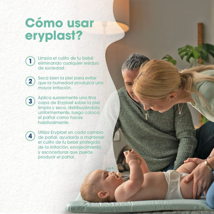Crema Protettiva per Cambio Pannolino Eryplast ERYPLAST 125 g