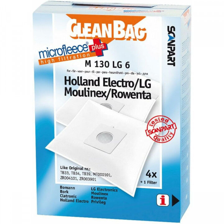 Bolsa de Recambio para Aspiradora Scanpart M 130 LG 6 LG 4UD