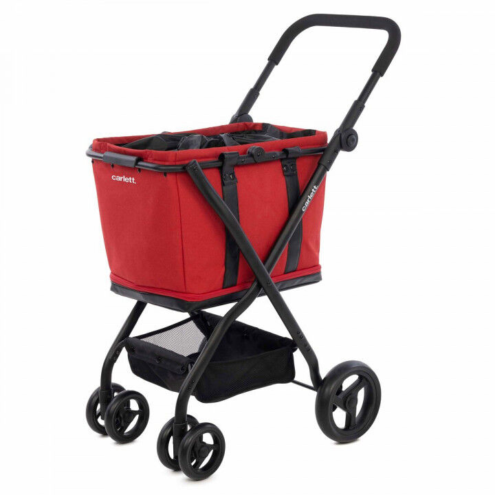 Warenkorb Carlett CUBE S RUBY Rot