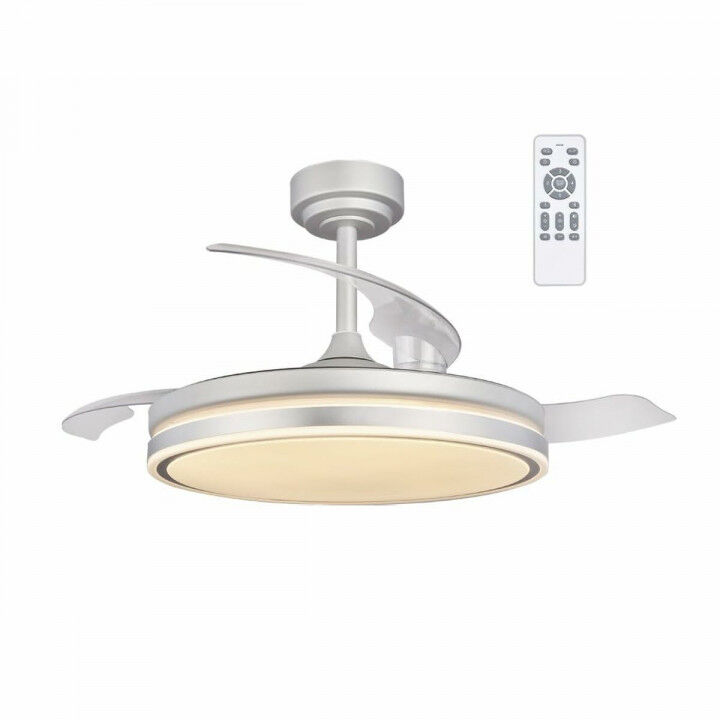 Ceiling Fan CristalRecord RETRACT MOSS Grey 72 W