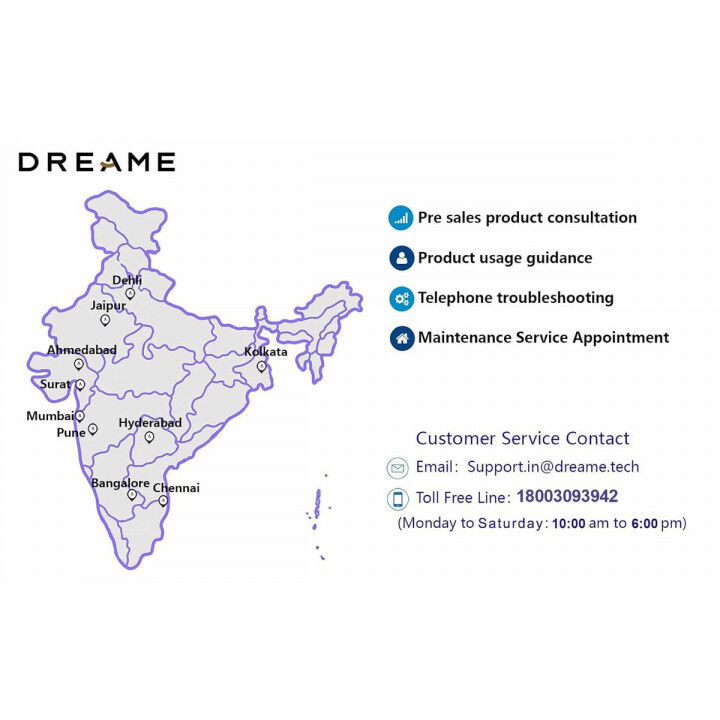 Stofzuiger-batterij Dreame 20010100000634