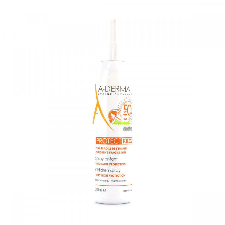 Zonnebrandspray voor Kinderen A-Derma Protect Kids SPF 50+ (200 ml)