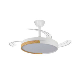 Ventilateur de Plafond CristalRecord RETRACT CRISTAL ECORO 45W MD Transparent 45 W