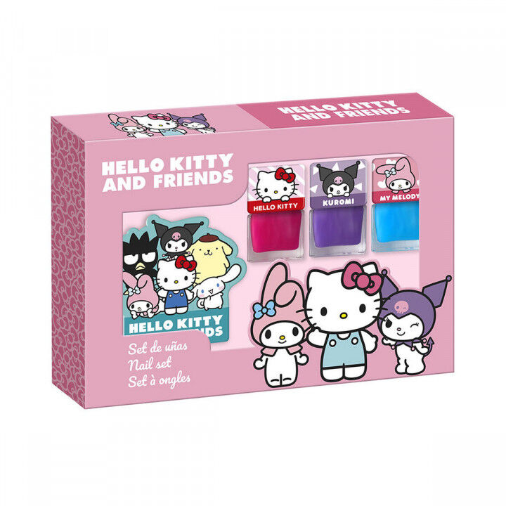 Kit di Design per Unghie Hello Kitty HELLO KITTY 3 Pezzi