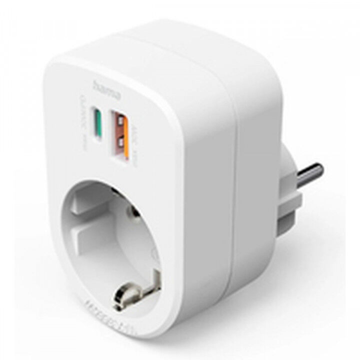 Voedingsstekker Hama 00223343 Wit 230 V