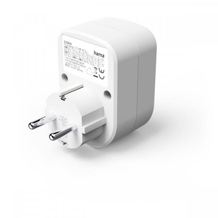 Fiche secteur Hama 00223343 Blanc 230 V