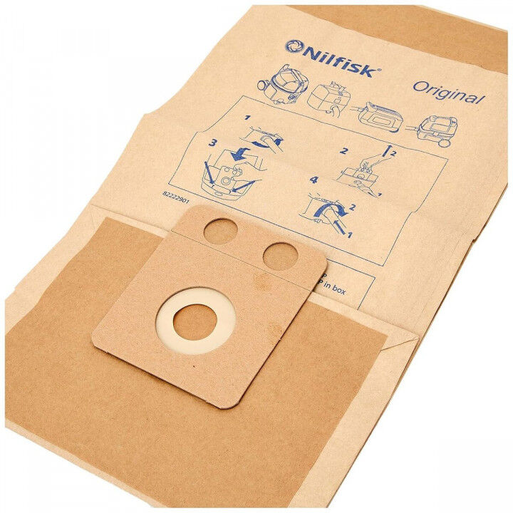 Replacement Bag for Vacuum Cleaner Nilfisk 1408618000