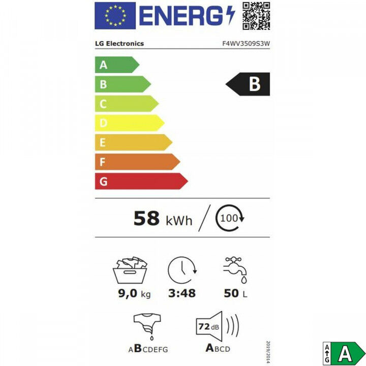 Waschmaschine LG F4A1009NWK.ABWQCES 9 kg