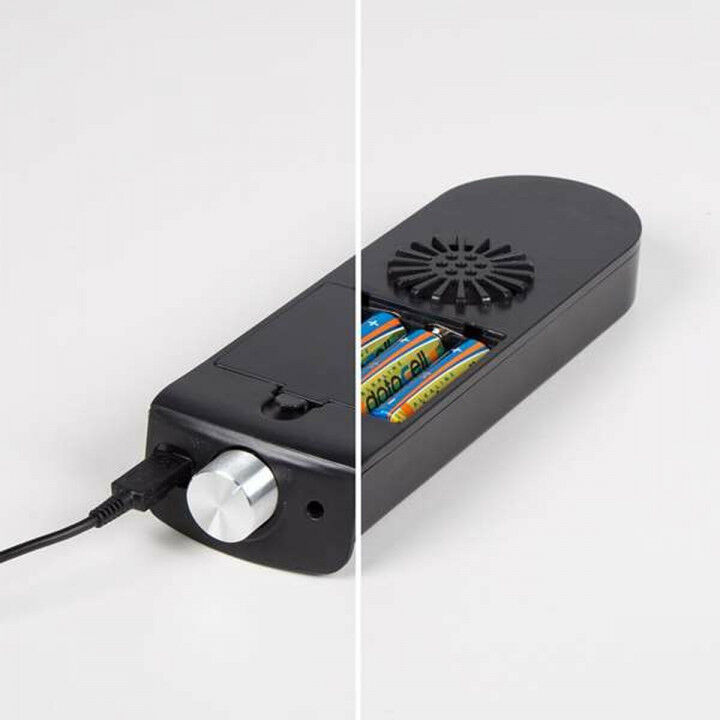 Barbecue Draagbare Aktive Rond Rook-vrij Zwart Ø 34 cm