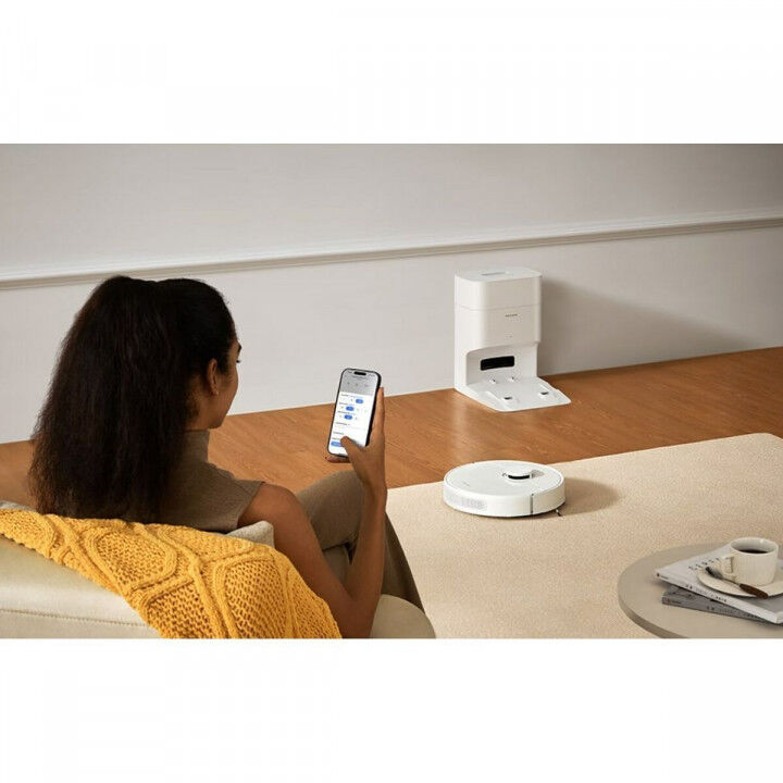 Aspirateur Robot Dreame D10 PLUS GEN 2 6000Pa LiDAR 5200mAh Blanc