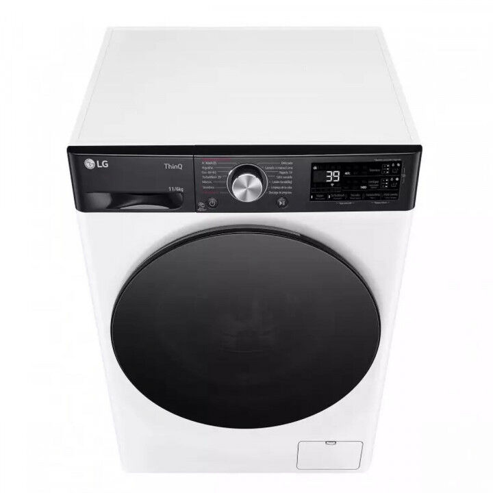 Slimme Wasmachine-Droger LG AI Direct Drive TurboWash 360º 1400 rpm 11 kg/6 kg