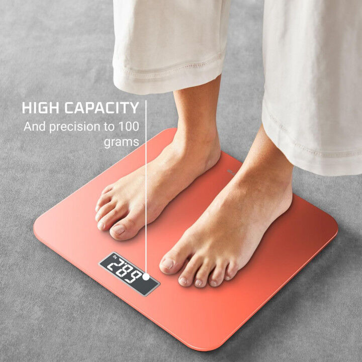 Digital Bathroom Scales Rowenta BS1803 Coral 160 kg