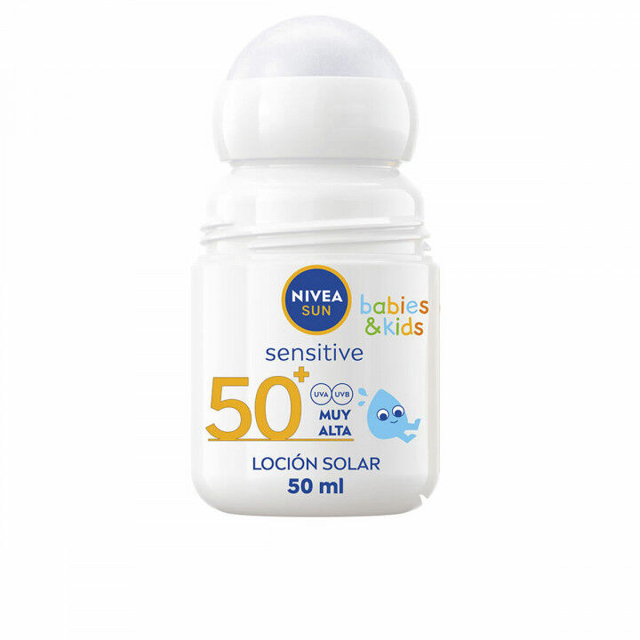 Roll-On Sun Block Nivea SUN BABIES&KIDS Spf 50+ 50 ml