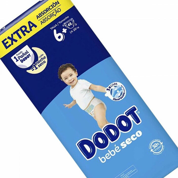 Disposable nappies Dodot Etapas Extra 6 (48 Units)
