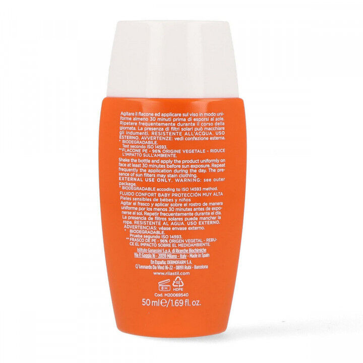 Protecteur Solaire pour enfant Rilastil Sun System Baby Spf 50+ 50 ml Bébé