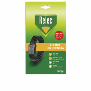 Citronella Mückenschutzarmband Relec Relec Pulsera Schwarz Erwachsene