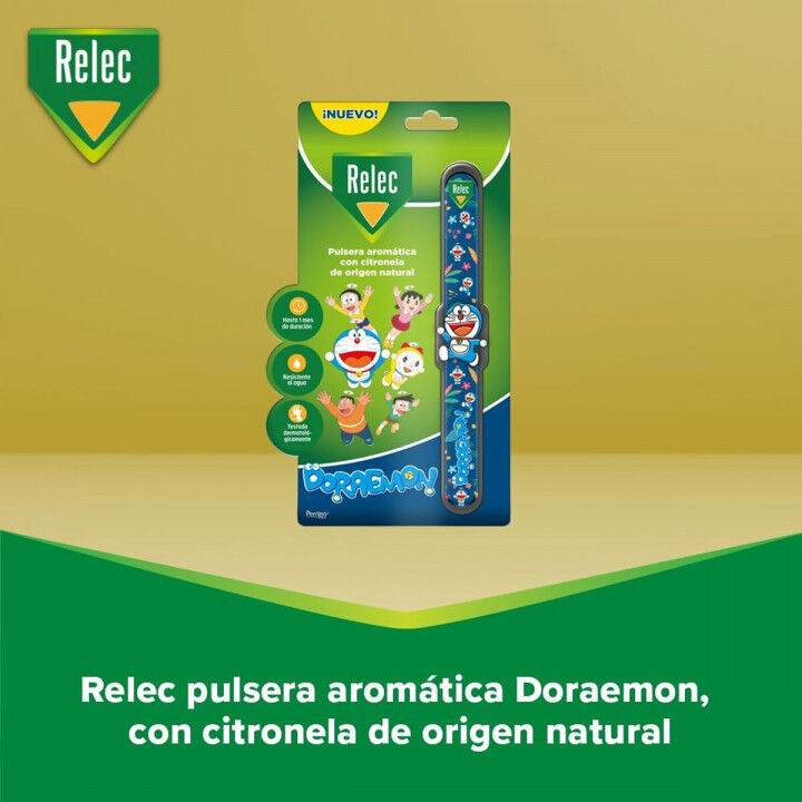 Citronella Anti-muggen Armband Relec Doraemon