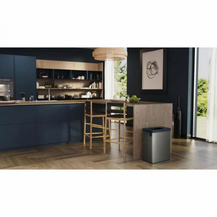 Cubo de Basura para Reciclaje Curver VERTO Gris 54 L Plástico