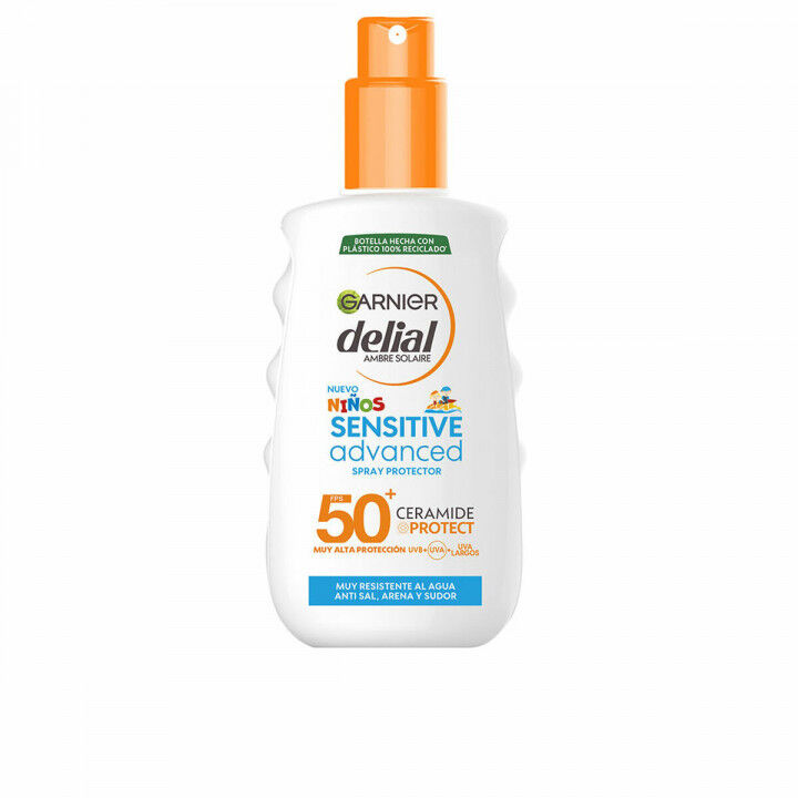 Protector Solar para Niños en Spray Garnier Niños Sensitive Advanced Spf 50+ 150 ml