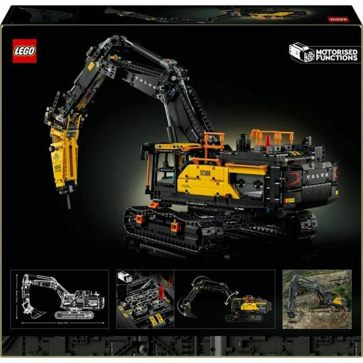 Juego de Construcción Lego 42215 Volvo EC500 Hybrid Excavator 2359 Piezas