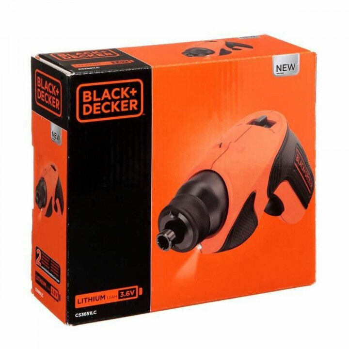 Atornillador eléctrico Black & Decker CS3651LC