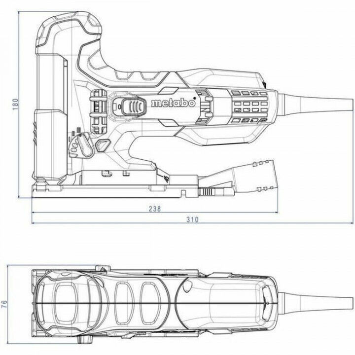 Decoupeerzaag Metabo STE 100 Quick