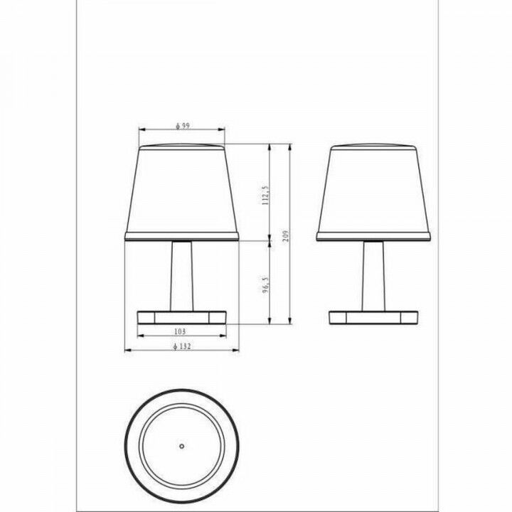 Lampe LED Galix G4410 Blanc
