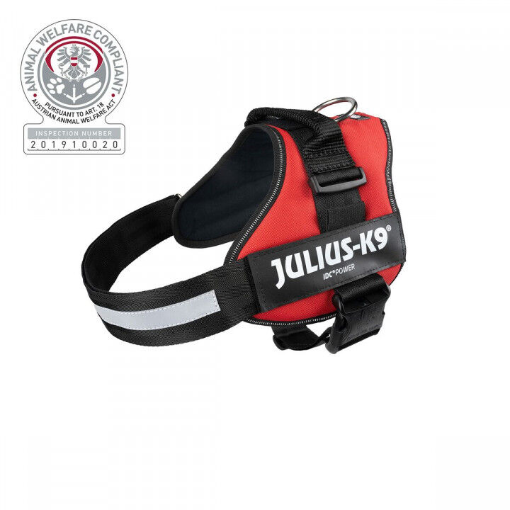 Hondentuigje Julius K9 Power Rood S