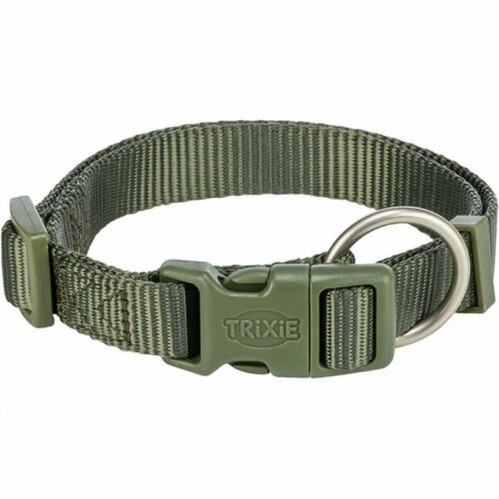 Dog collar Trixie Green Olive L/XL 40-65 cm