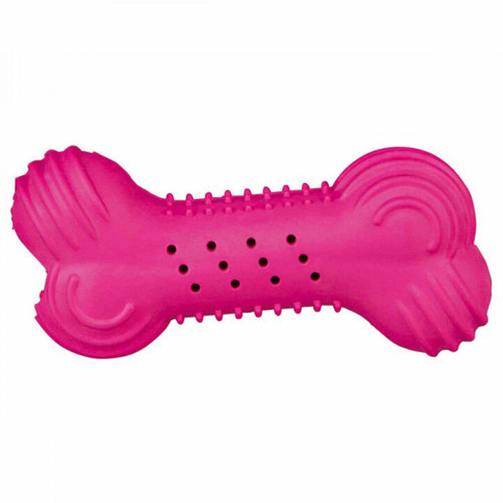 Beißring für Hunde Trixie 11 cm Bunt Knochen