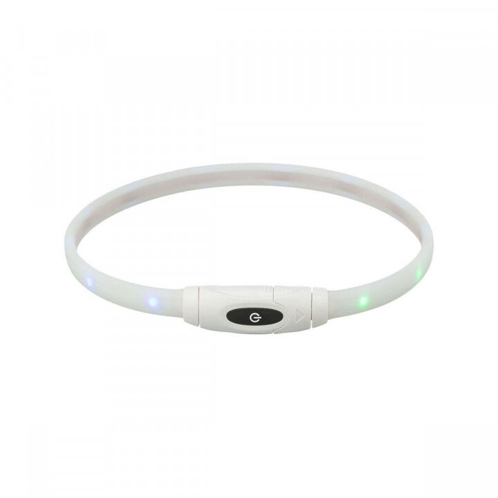 Collare LED per Animali Domestici Trixie Multicolore Silicone Plastica