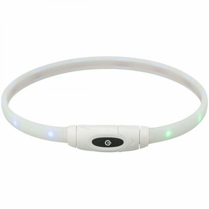LED-halsband voor huisdieren Trixie Multicolour Siliconen Plastic
