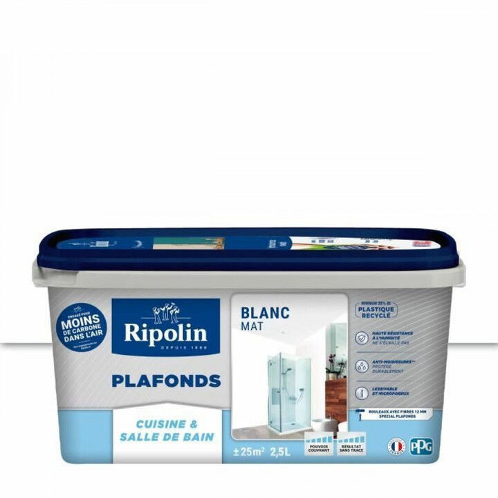 Peinture Ripolin Blanc Mat