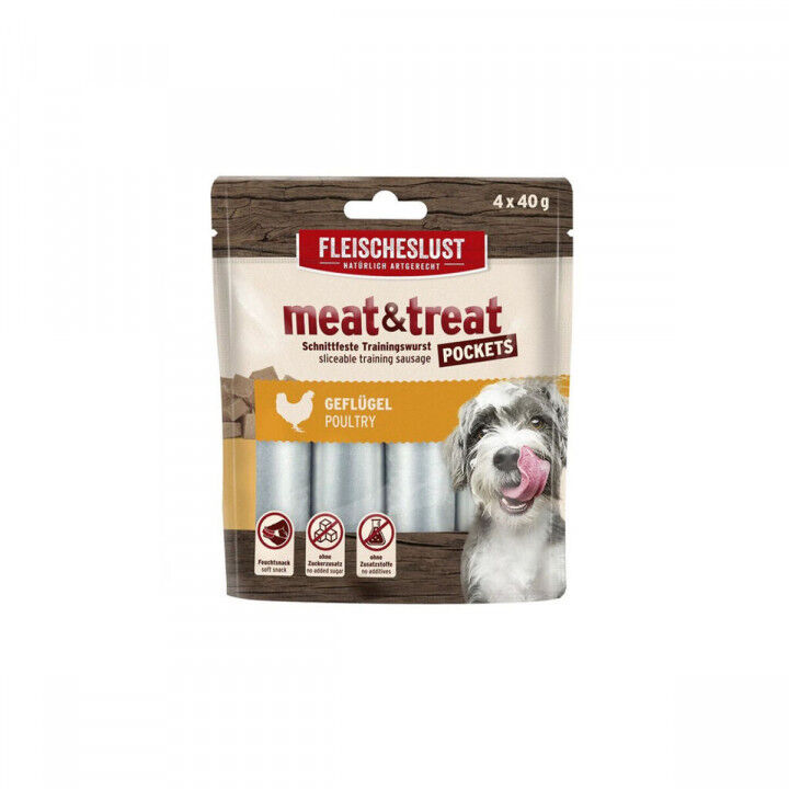 Snack voor honden Fleischeslust 24078_40_A Kip