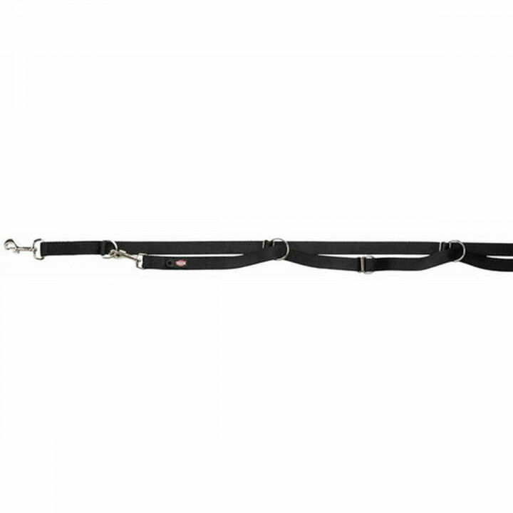 Adjustable dog leash Trixie Black L L/XL 3 m