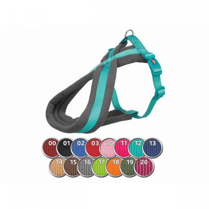 Imbracatura per Cani Trixie Confort New Premium Blu cobalto