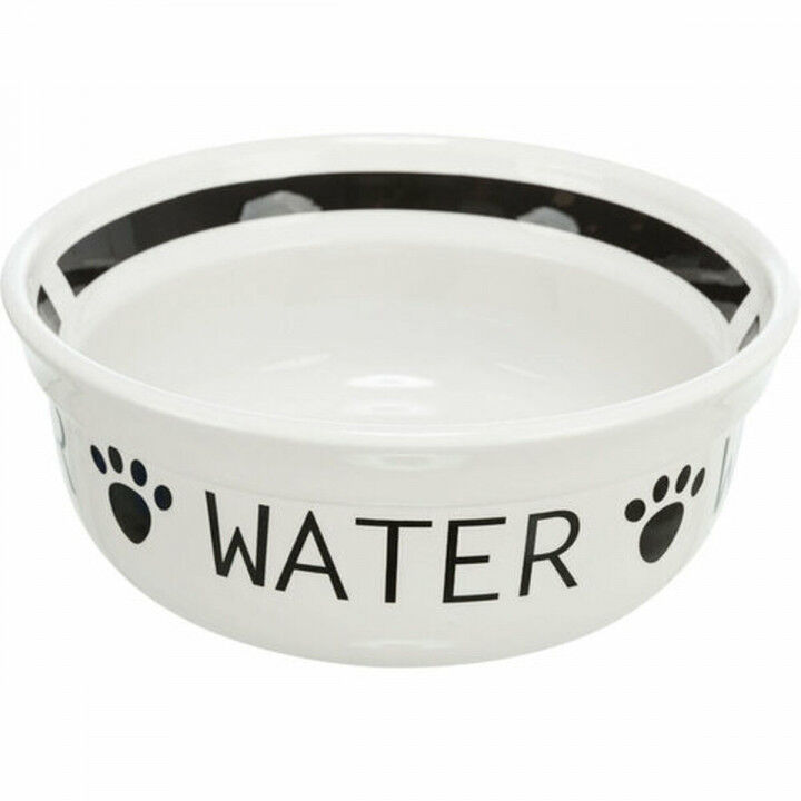 Ciotola per cani Trixie Bianco Nero Ø 13 cm 250 ml