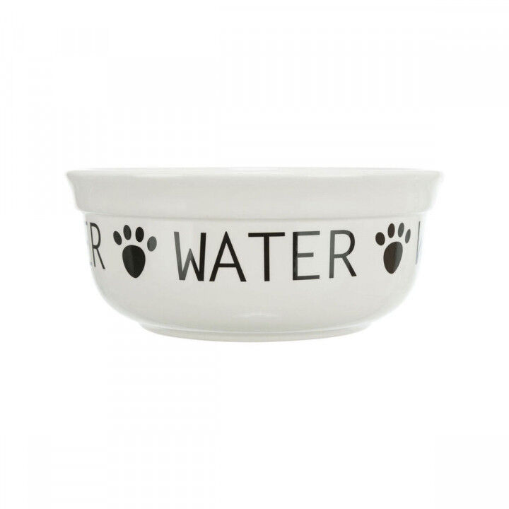 Voerbak voor honden Trixie Wit Zwart Ø 13 cm 250 ml