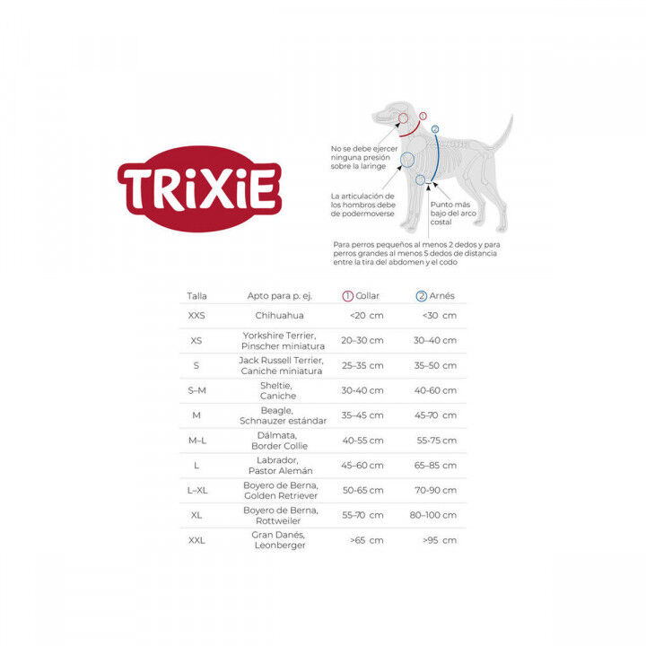 Imbracatura per Cani Trixie Active Premium Verde M