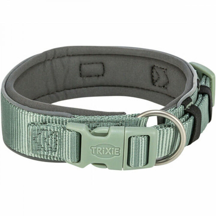 Collare per Cani Trixie Premium Verde Grafite S/M 33-42 cm