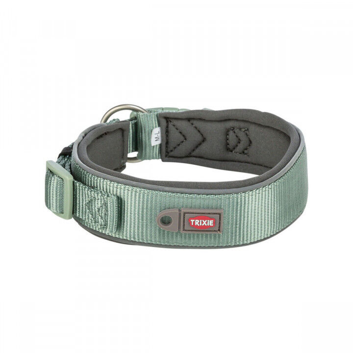 Hondenhalsband Trixie Premium Groen Grafiet S/M 33-42 cm