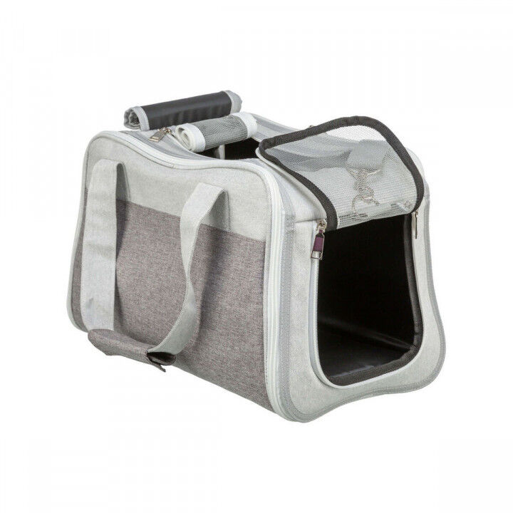 Tasche für Haustiere Trixie Grau 25 × 27 × 42 CM